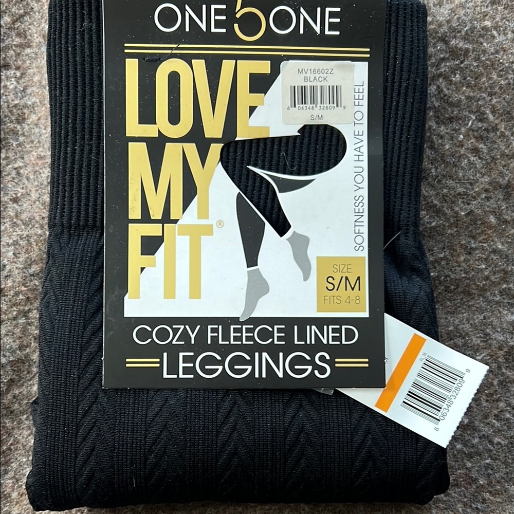 Black Cozy Fleece Lined Leggings